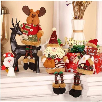 Christmas Plush，Santa Claus, Snowman, Elk