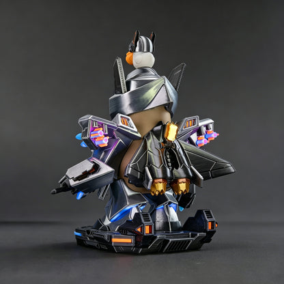 Capibara Armadura 3D Impresa – Figura 3D Mecánica Futurista de Colección | iBOOP