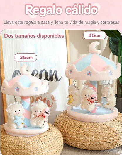 Organizador de Peluche Giratorio para Escritorio