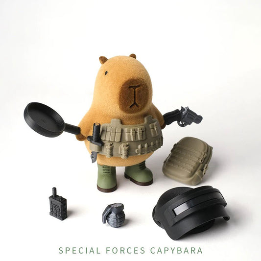 Capibara de las Fuerzas Especiales de PlayerUnknown's Battlegrounds.juguetes figuras 3D