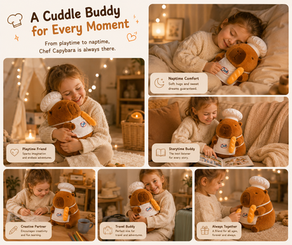Chef Capybara Plush