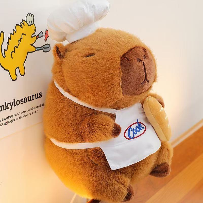 Chef Capybara Plush