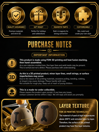 Golden Capybara Knight™ | Magnetic Fantasy Collectible Figure