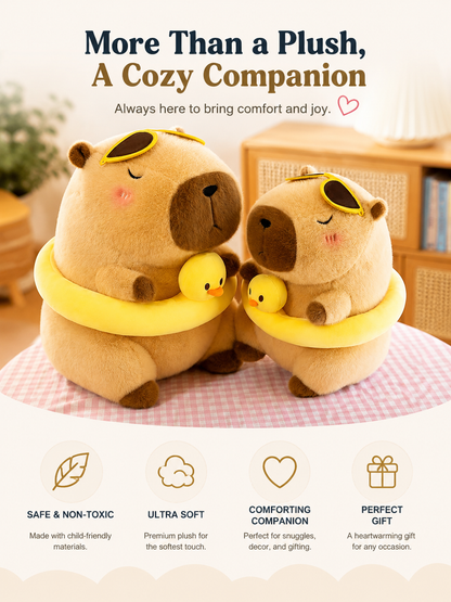 Summer Capybara Plush Collection