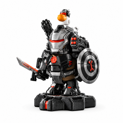 Tactical Capybara 3D Printed Figure | Dark Armor Collectible – iBOOP