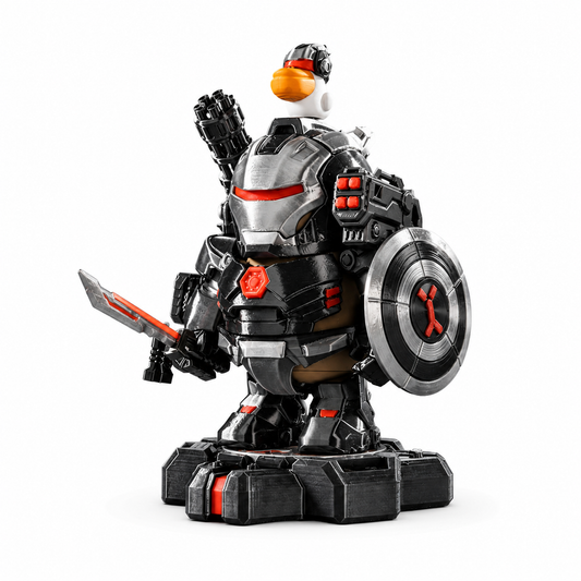 Tactical Capybara 3D Printed Figure | Dark Armor Collectible – iBOOP