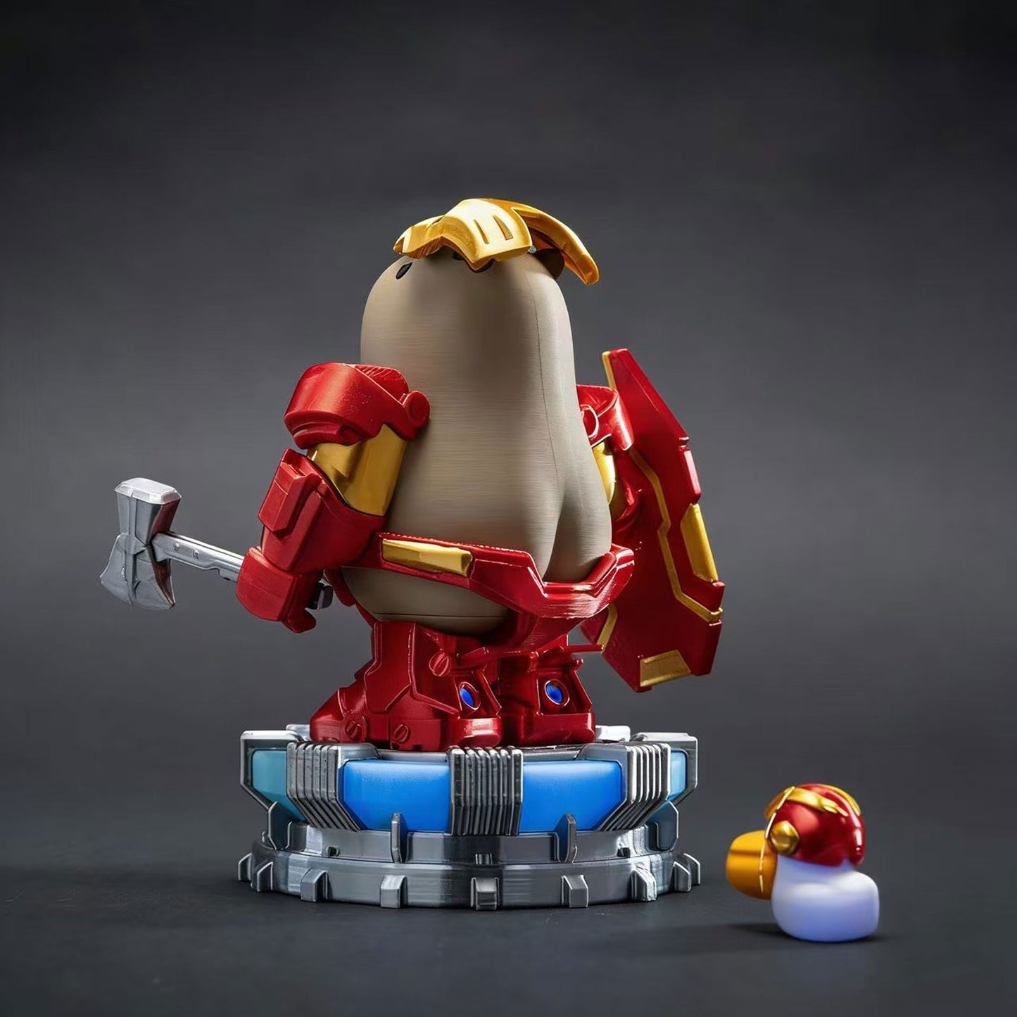 Iron Man Capibara, juguetes figuras 3D (Tiempo estimado: 15–30 días)