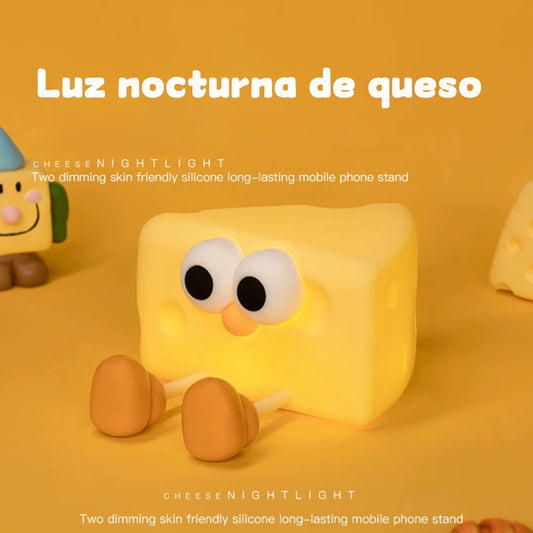 luz de noche de queso