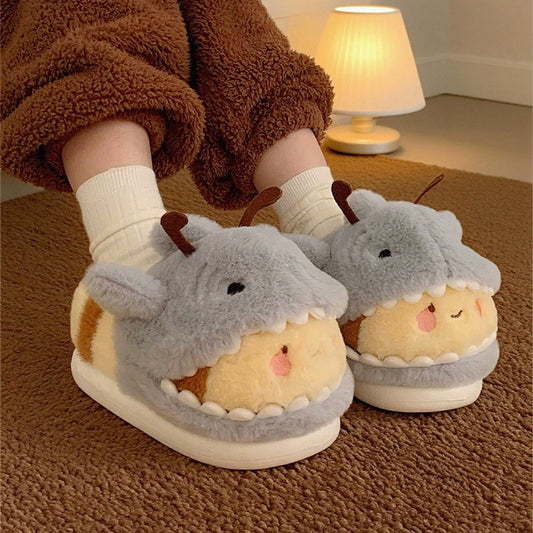 Animales de peluche, pantuflas de peluche,