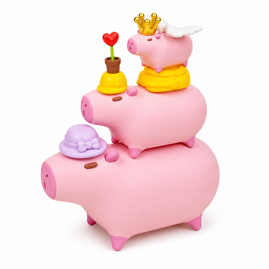 Capybara Nesting Family – Magnetic Stackable 3D Printed Collectible | iBOOP