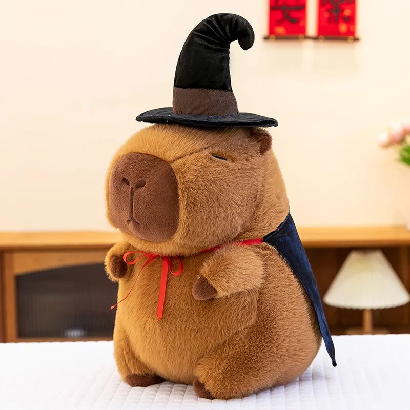 Peluches de Capibara con Disfraces | Muñecos Suaves y Esponjosos – Chef, Mago y Músico