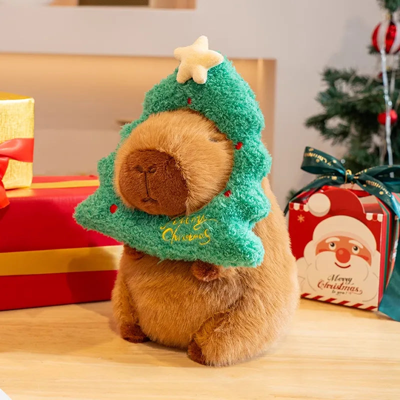 Peluche Capibara de Navidad – Varios Estilos