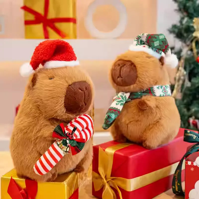 Peluche Capibara de Navidad – Varios Estilos