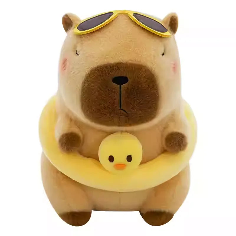 Capibara de Peluche Estilo Verano