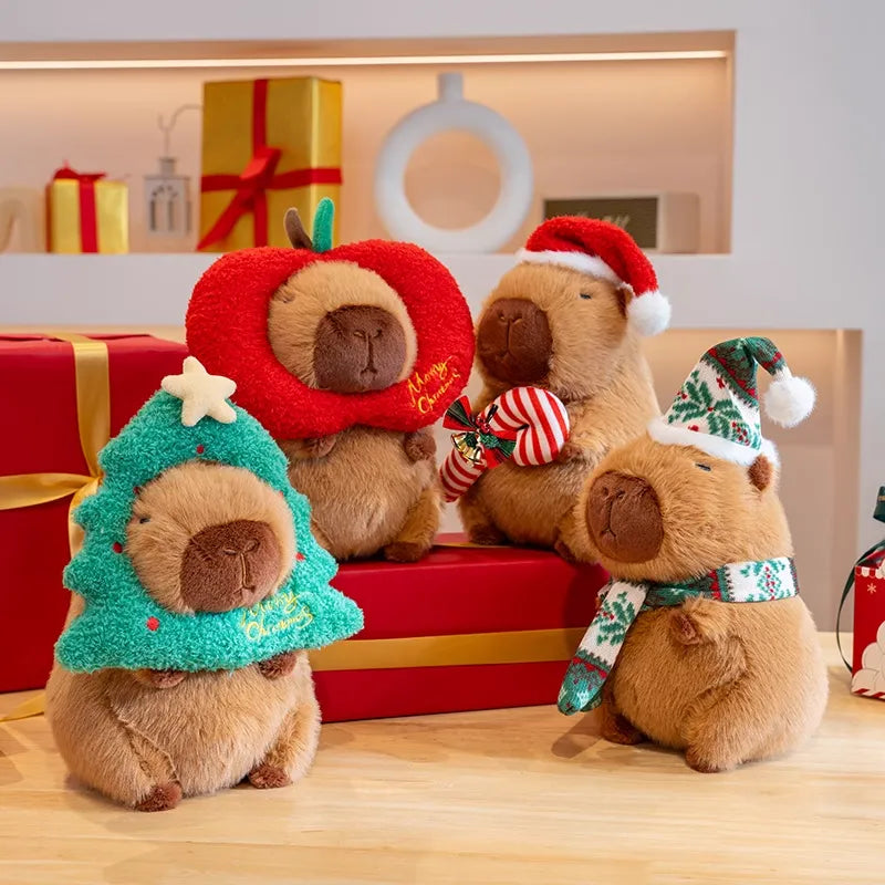 Peluche Capibara de Navidad – Varios Estilos