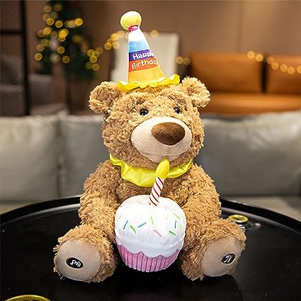 Teddy bear, happy birthday 