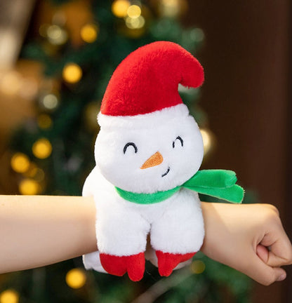 OFFER 25cm Christmas stuffed animals bracelet, slap bracelet