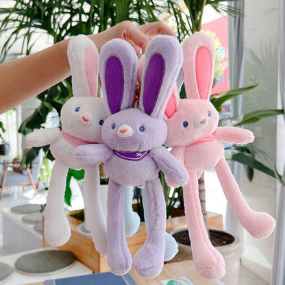 Stretchable bunny, rabbit plush